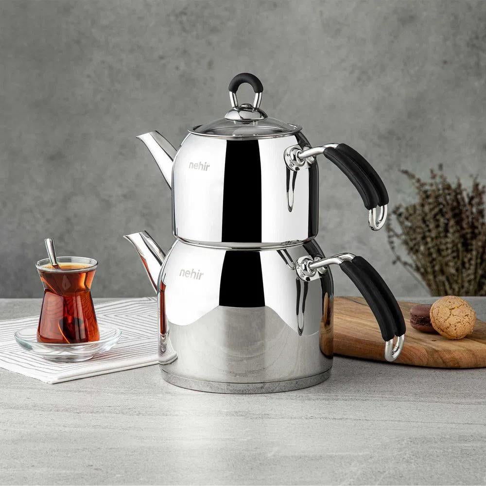 Nehir Modern Maxi Çaydanlık Takımı