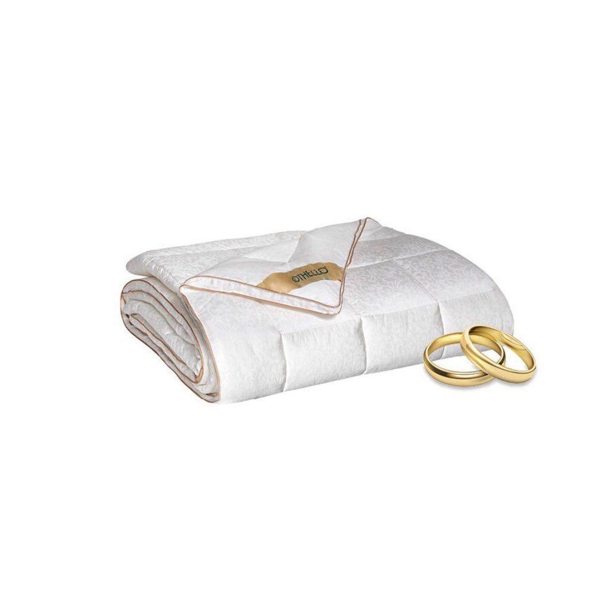 Othello Elegante Crowna Çift Kişilik Virgin Elyaf Yorgan 195x215+2,5 cm