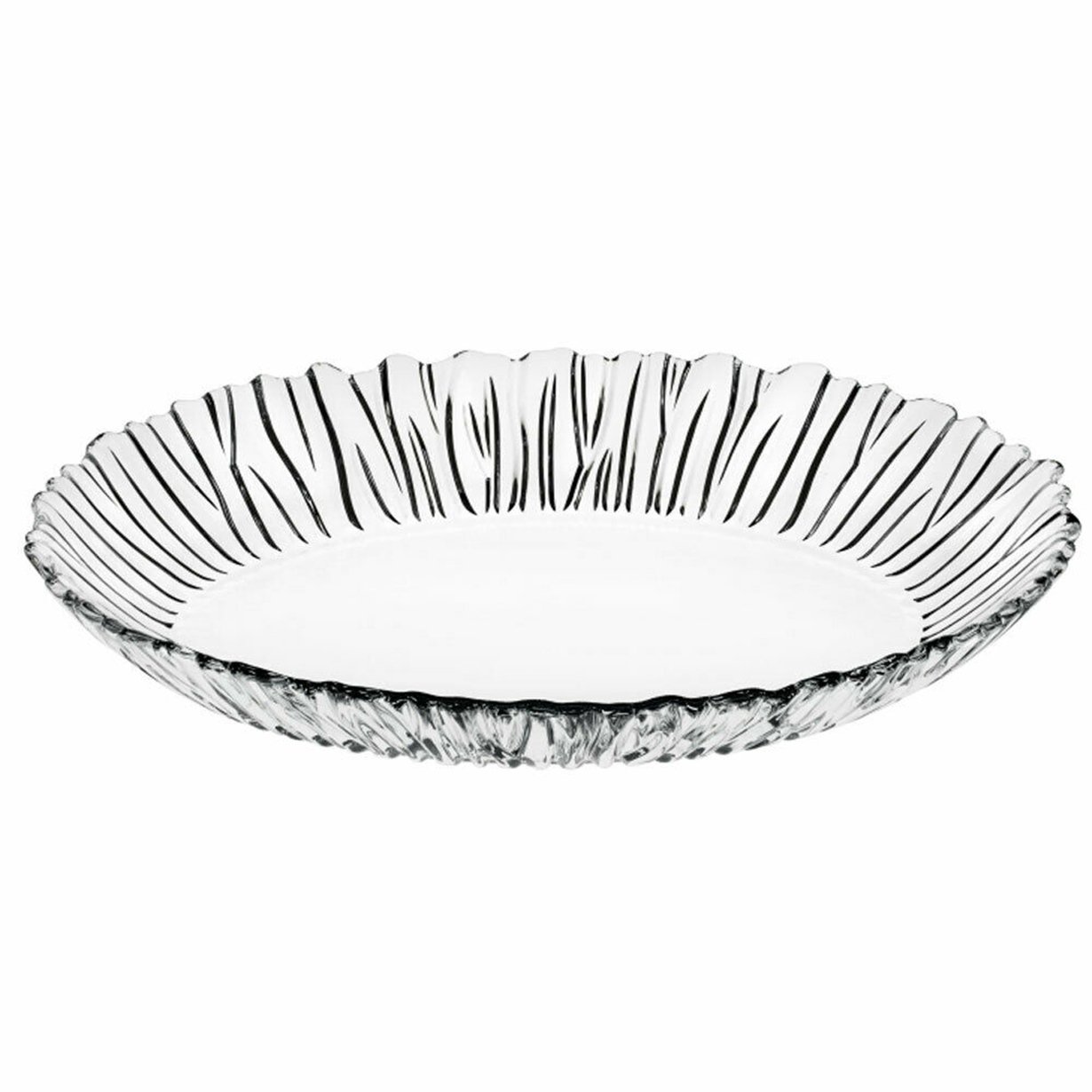 Oval platter Aurora 33 x 25 cm PASABAHCE