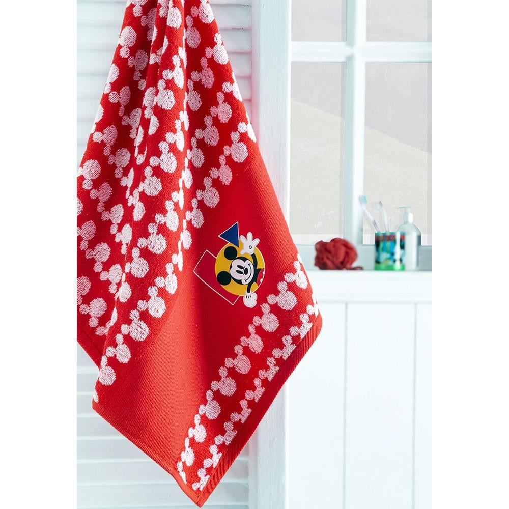 Özdilek Mickey Mouse Enjoy Disney Lisanslı Çocuk Bornoz Seti 5/6 Yaş