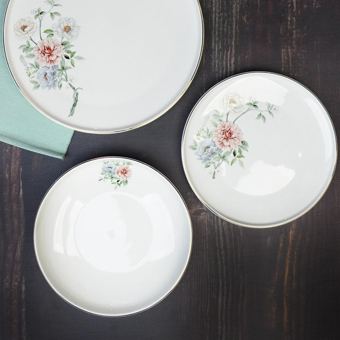 Paçi Clodia 24 Parça 6 Kişilik Çiçekli Yemek Takımı 800470