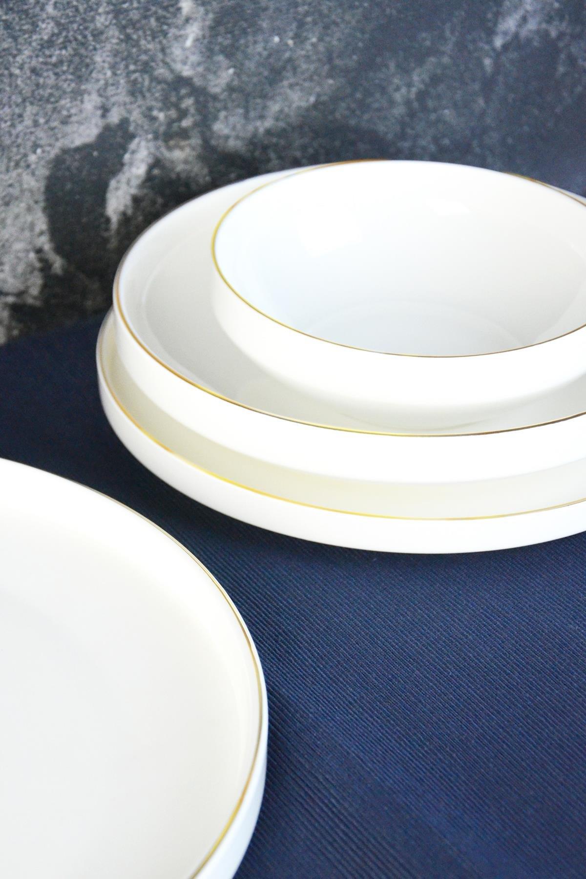 Paçi Melodia Gold 24 Parça 6 Kişilik Yemek Takımı 800438