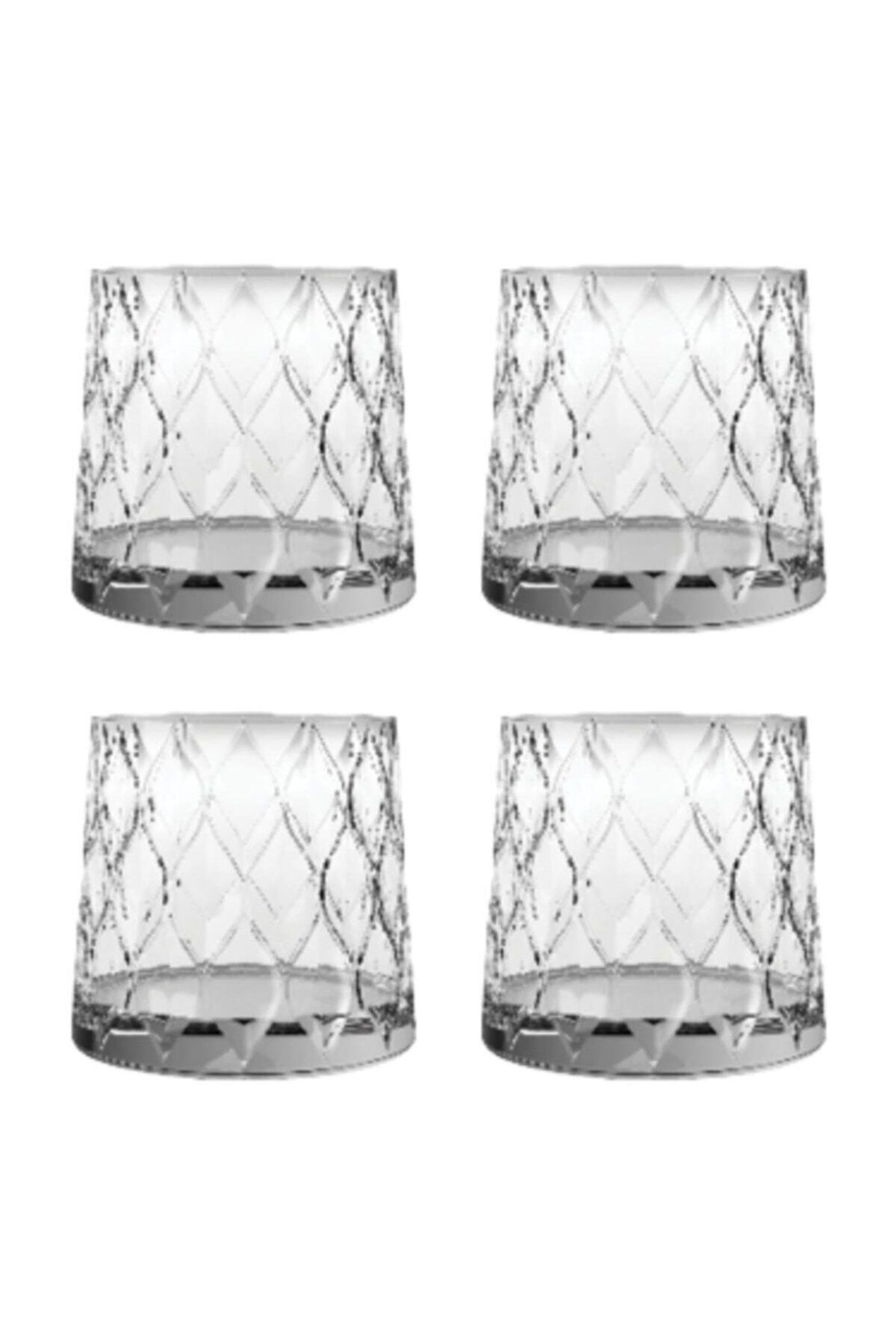 Paşabahçe 420194 Leafy Viski Bardağı 4'lü 300 Cc