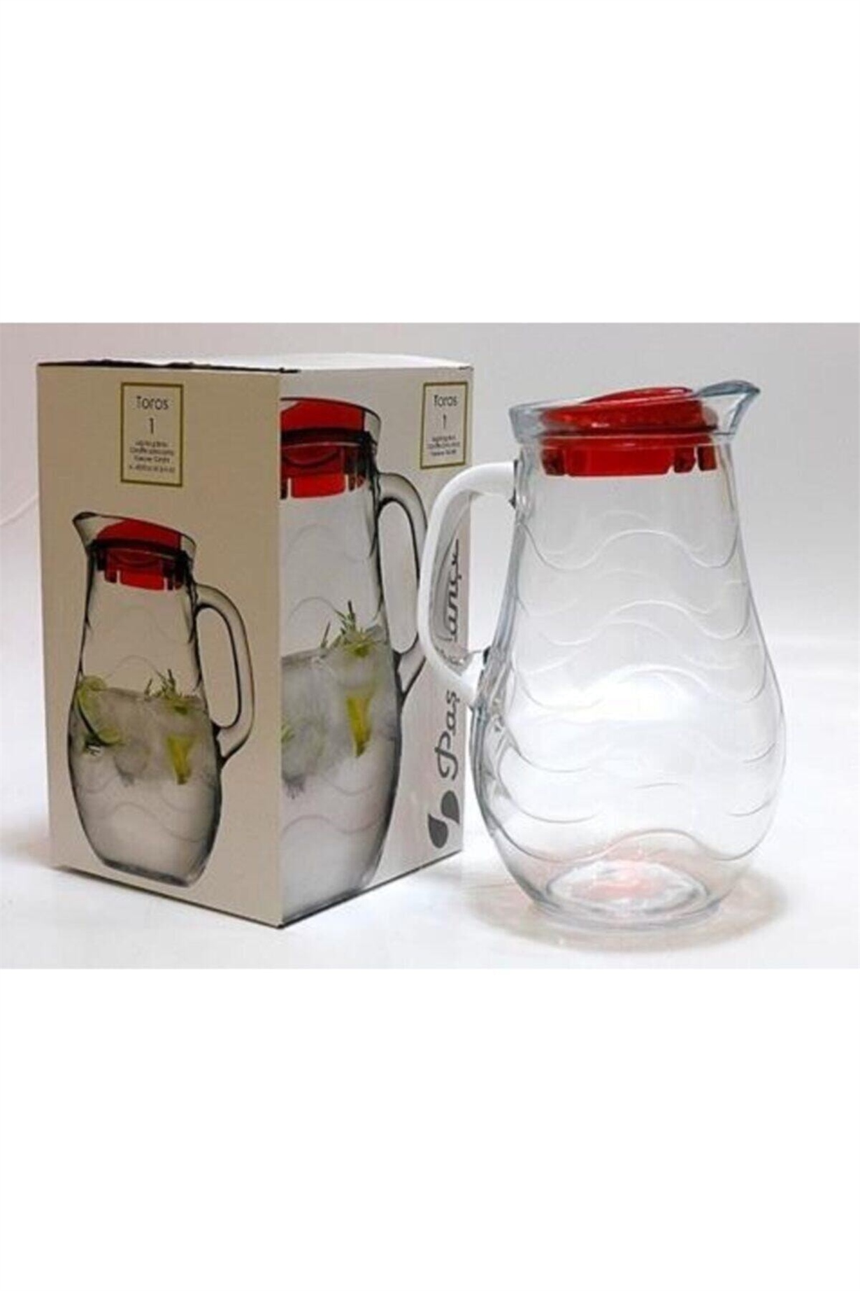 Paşabahçe 80116 Toros Plastik Kapaklı Sürahi 1850 C