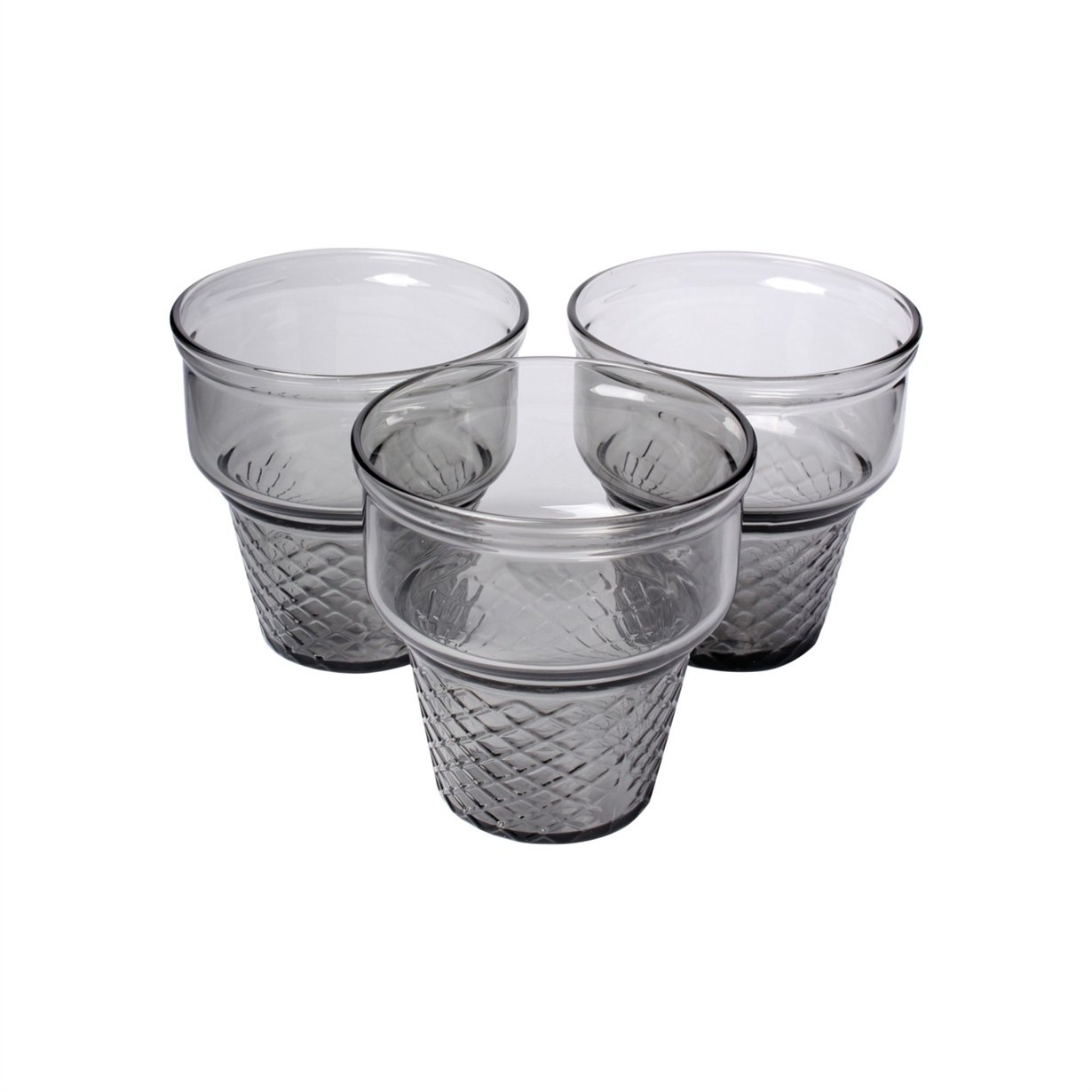 Paşabahçe Dondurmalık Gri 410006