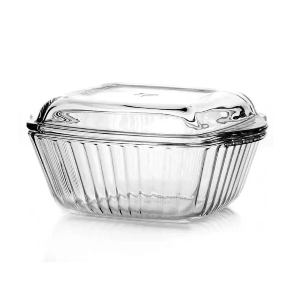 Paşabahçe Kapaklı Borcam Tencere 1 LT  59039