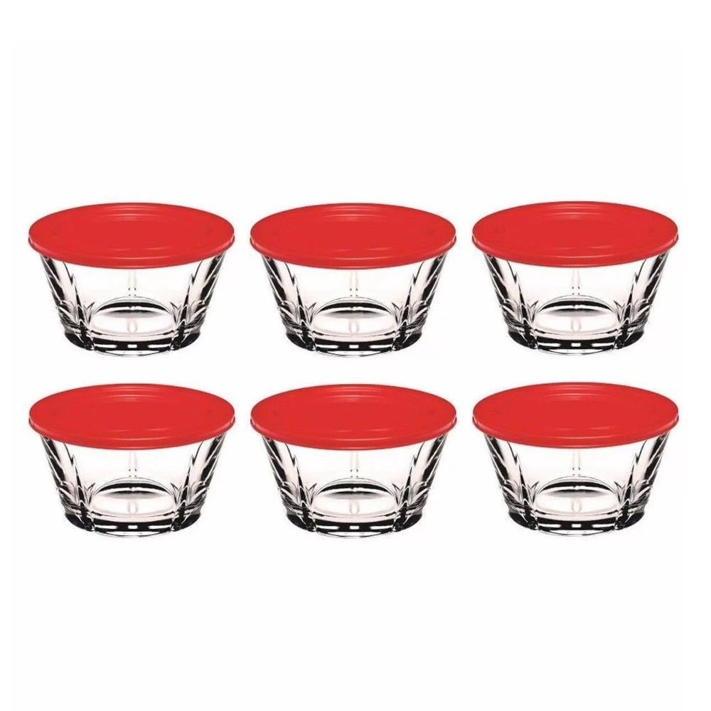 Paşabahçe Royal Kapaklı 6lı Kase 53043