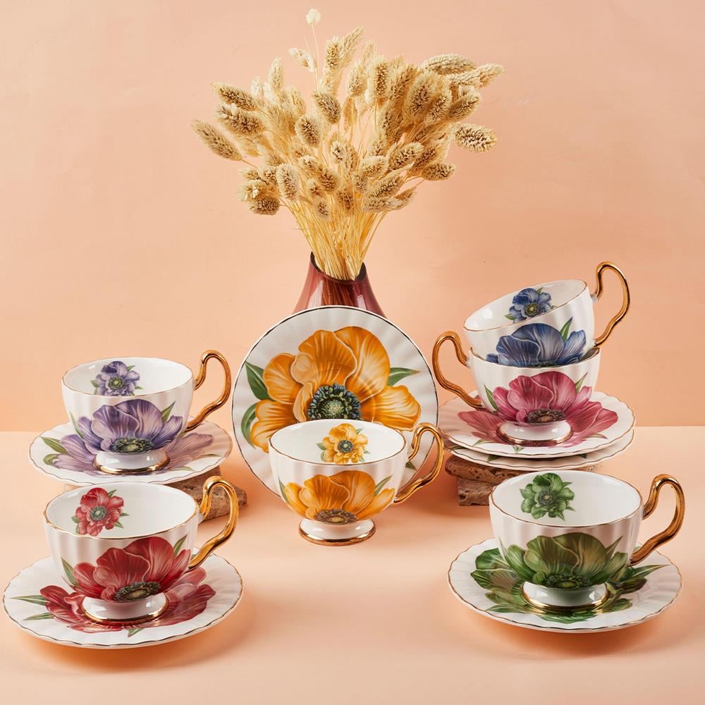 Perotti Victoria Çay Fincan Takımı 6 lı 15037