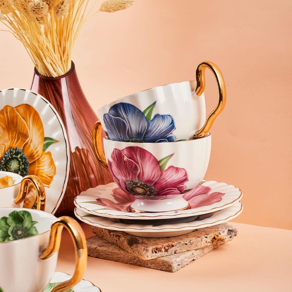 Perotti Victoria Çay Fincan Takımı 6 lı 15037