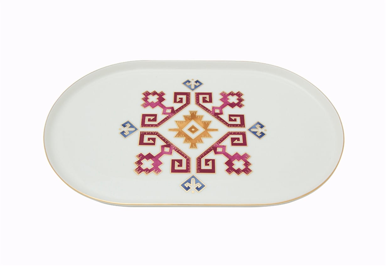 Porland Arabesque Kayık Tabak 32cm