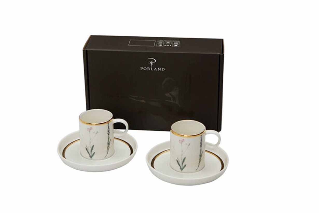 Porland Botanical Kahve Takımı 4 Parça