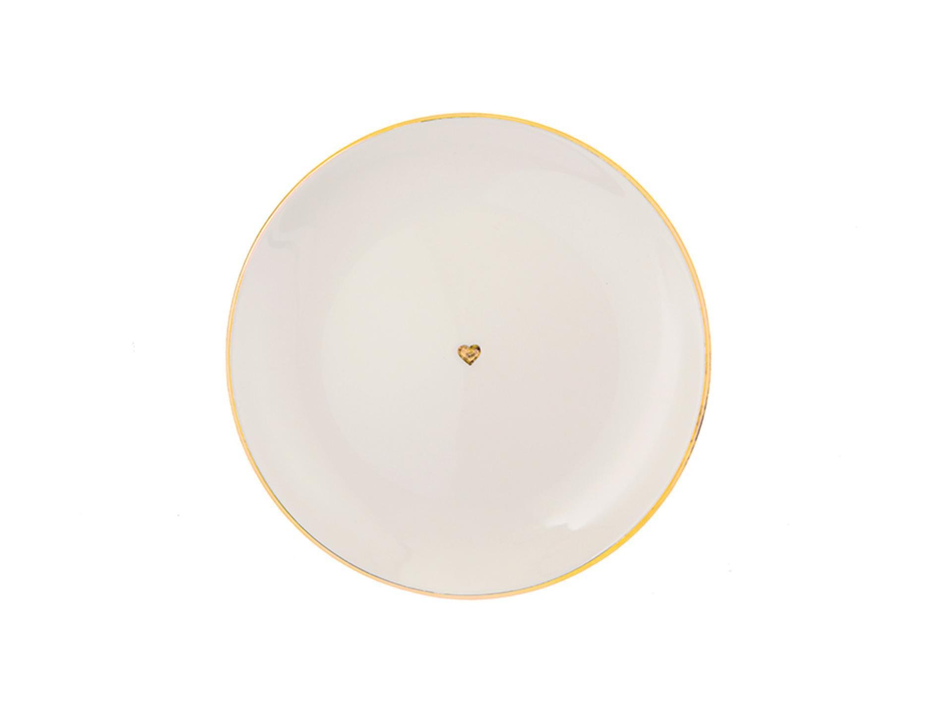 Porland Date Desen1 Düz Tabak 17cm