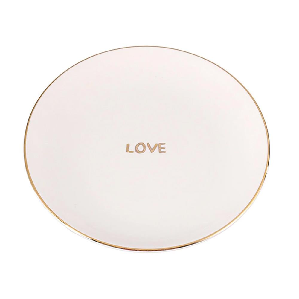 Porland Date Desen2 Düz Tabak 17cm