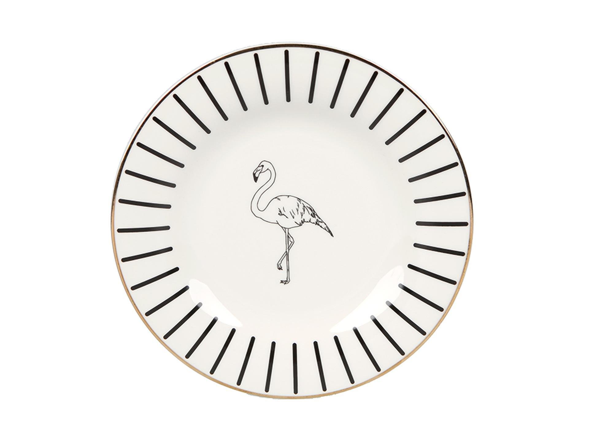 Porland Ruby Tropical Düz Tabak 22cm