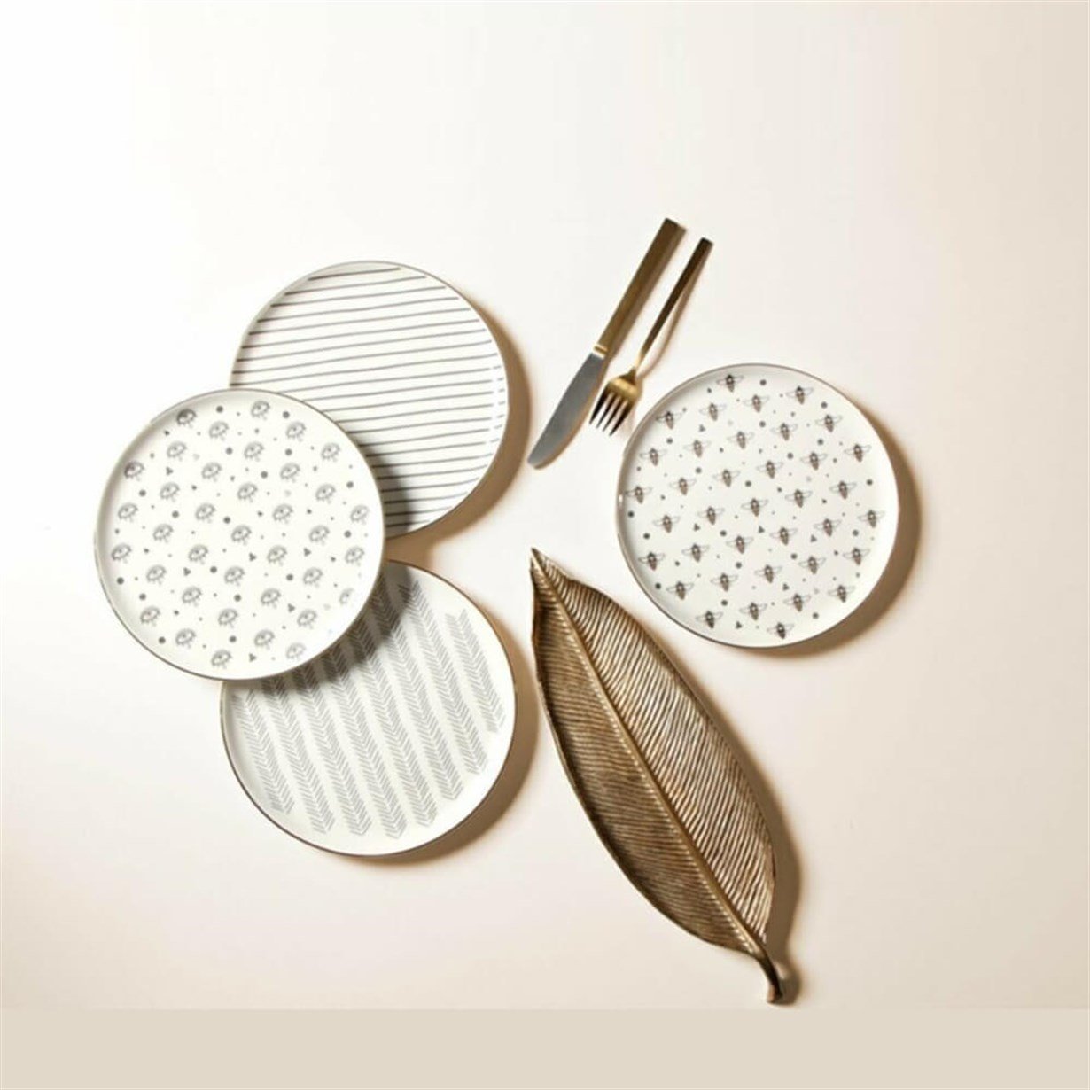 Porland Ruby Veni Vidi 4lü Pasta Takımı 20cm