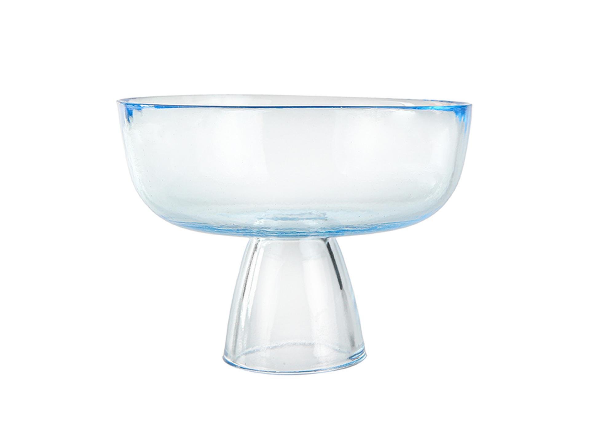 Porland Soft Mavi Ayaklı Kase 21 Cm