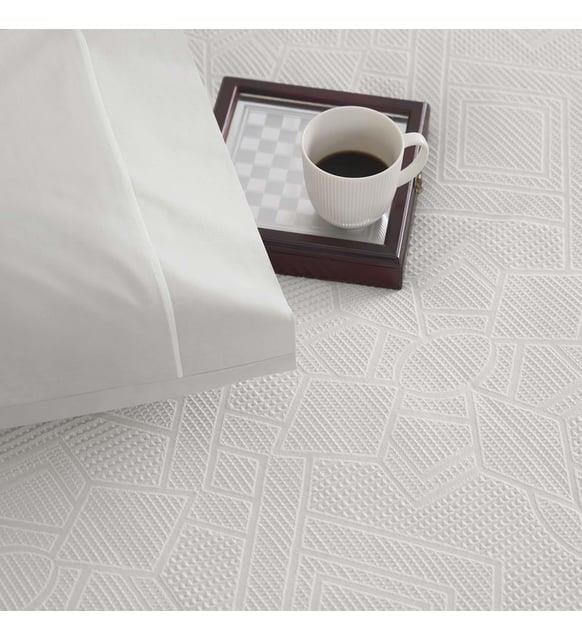 Taç Jakar Anette Tek  Kişilik Pike Takımı Gri