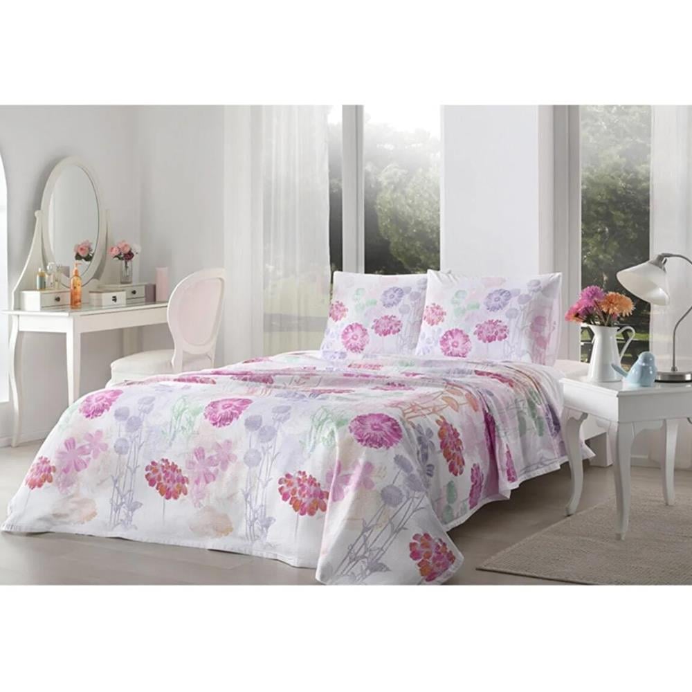 Taç Largo Pembe  Pike Takımı Tek Kişilik