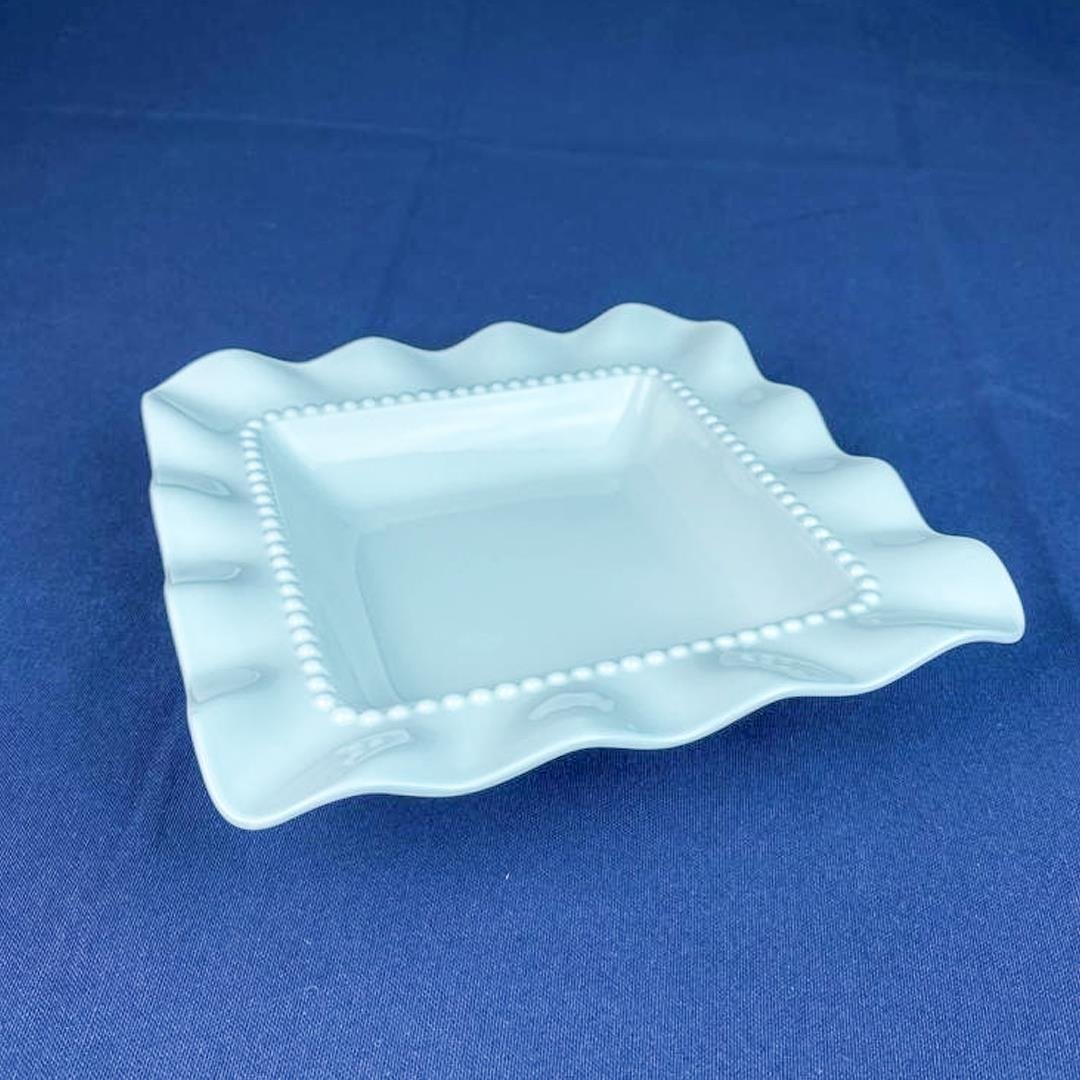 Tekbir Sunum Tabağı Çukur Kare 22x22 cm