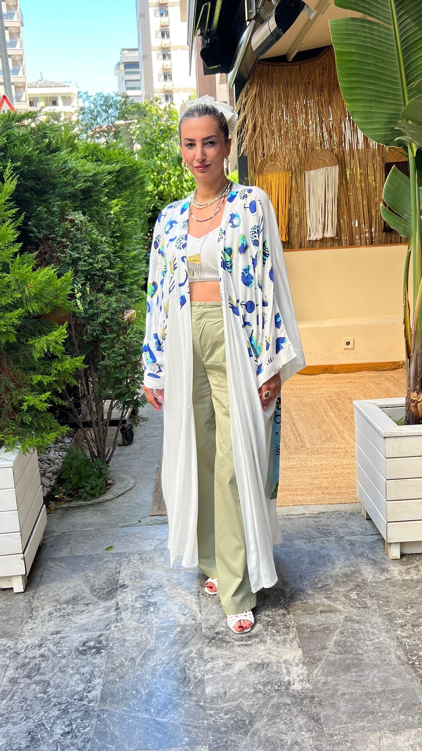 Akvayumda Balıklar Kimono