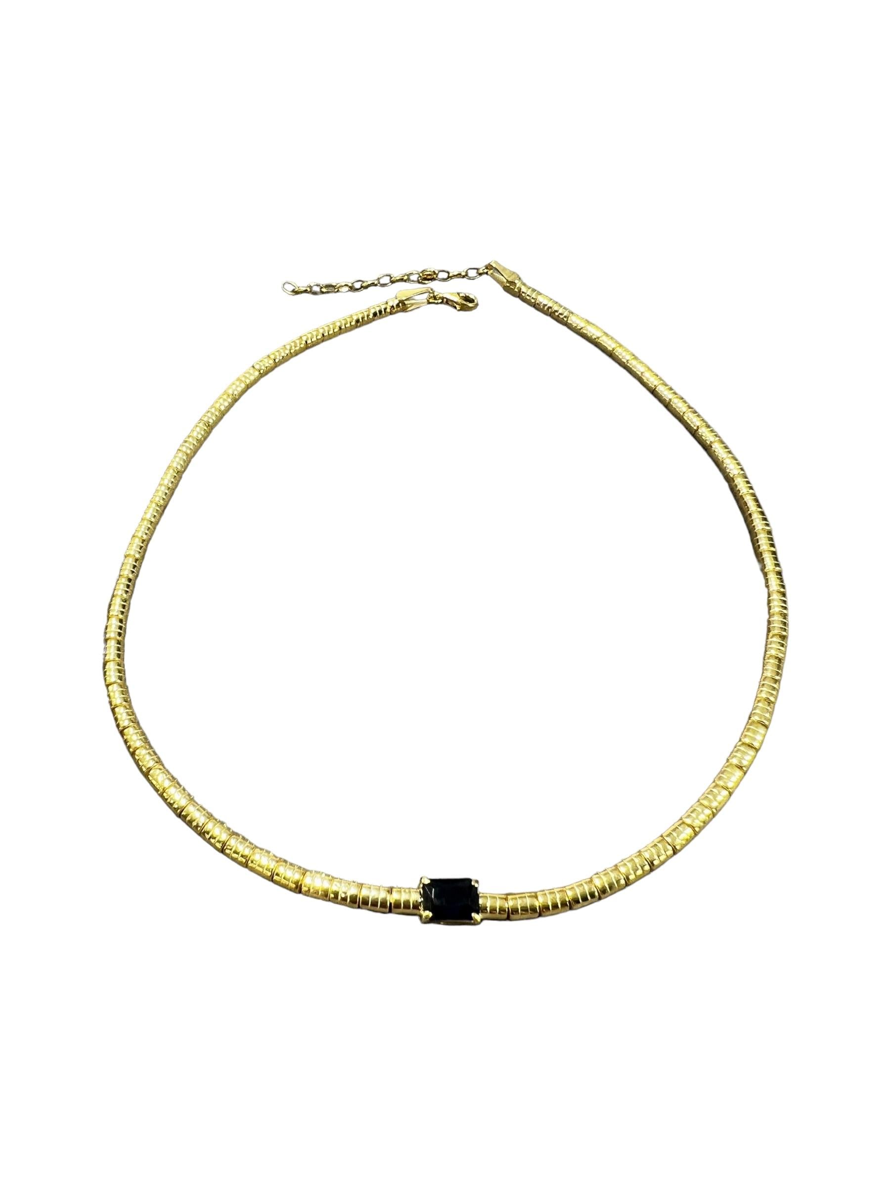 Bety Bambu Choker Kolye