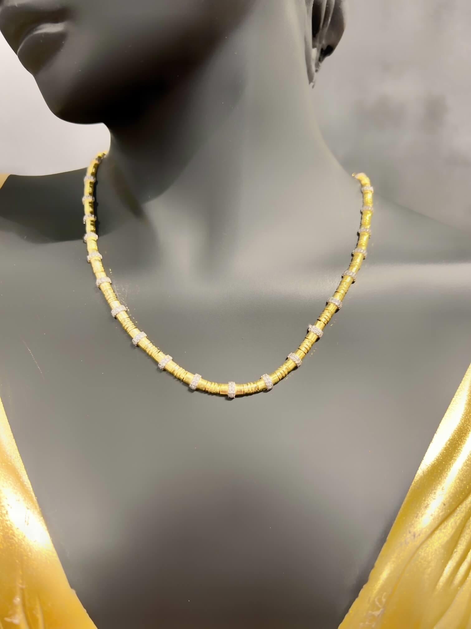 Bety Bambu Choker Kolye