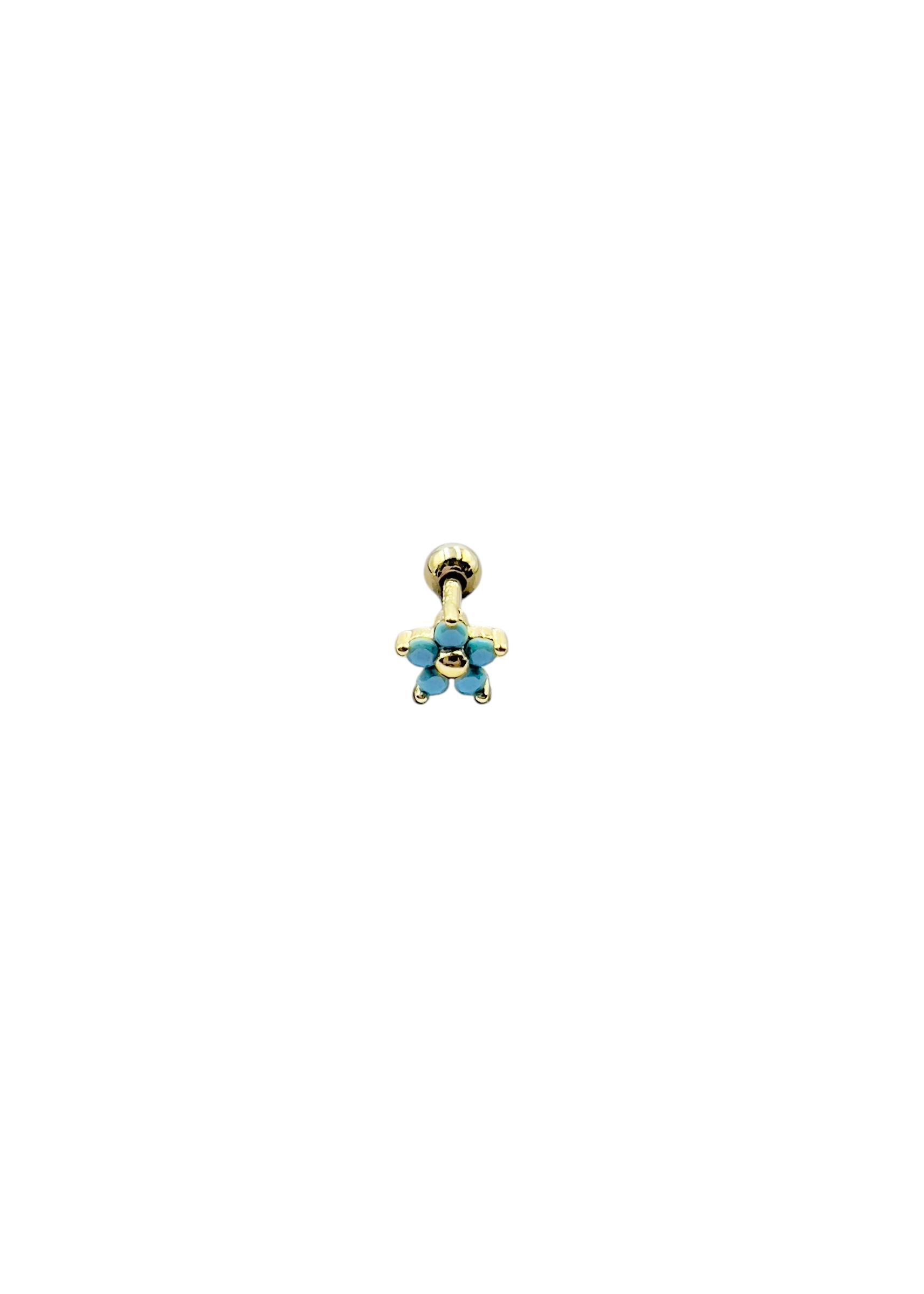 Çiçek Gümüş Piercing