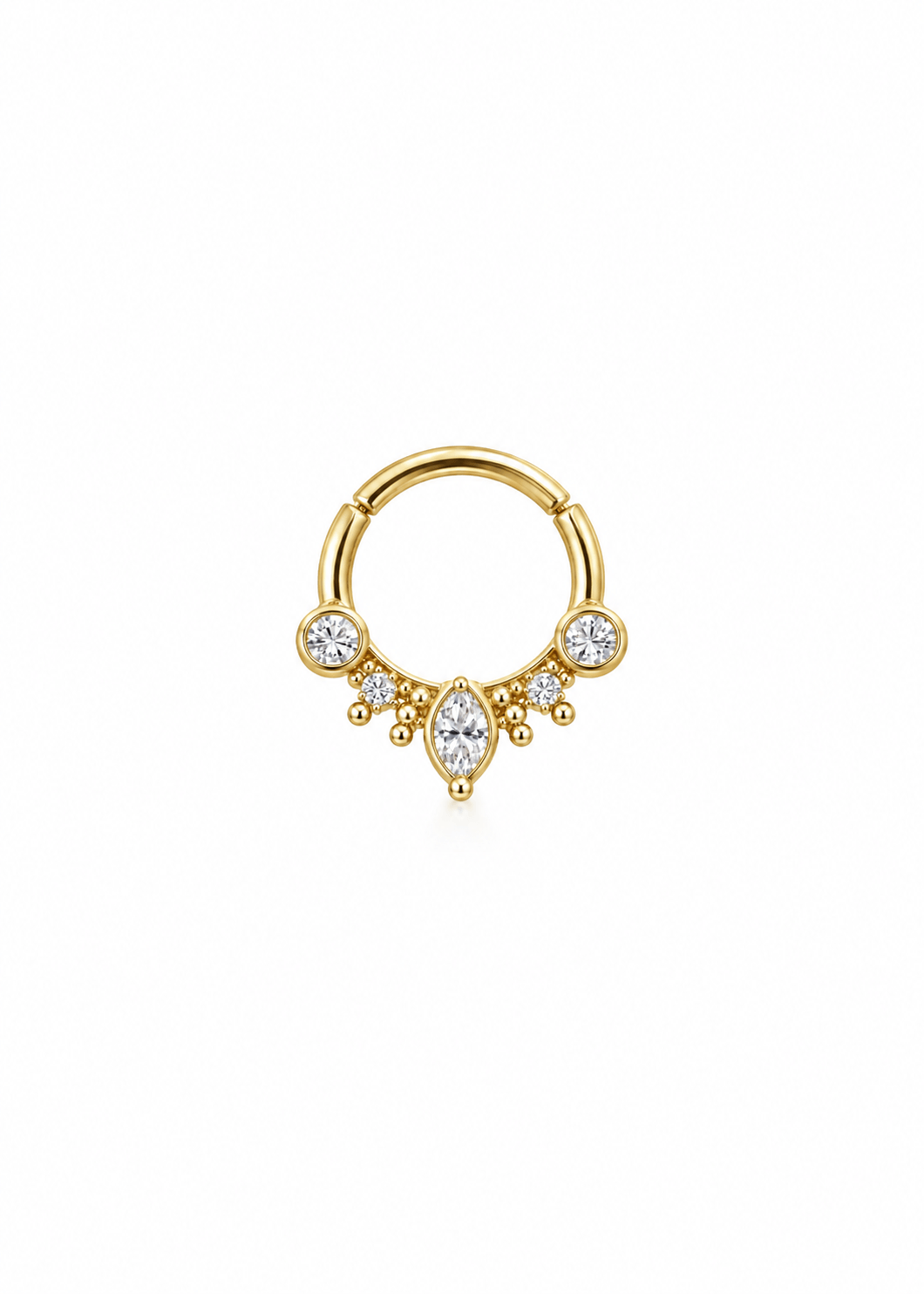 Gümüş Halka Piercing Septum - Daith