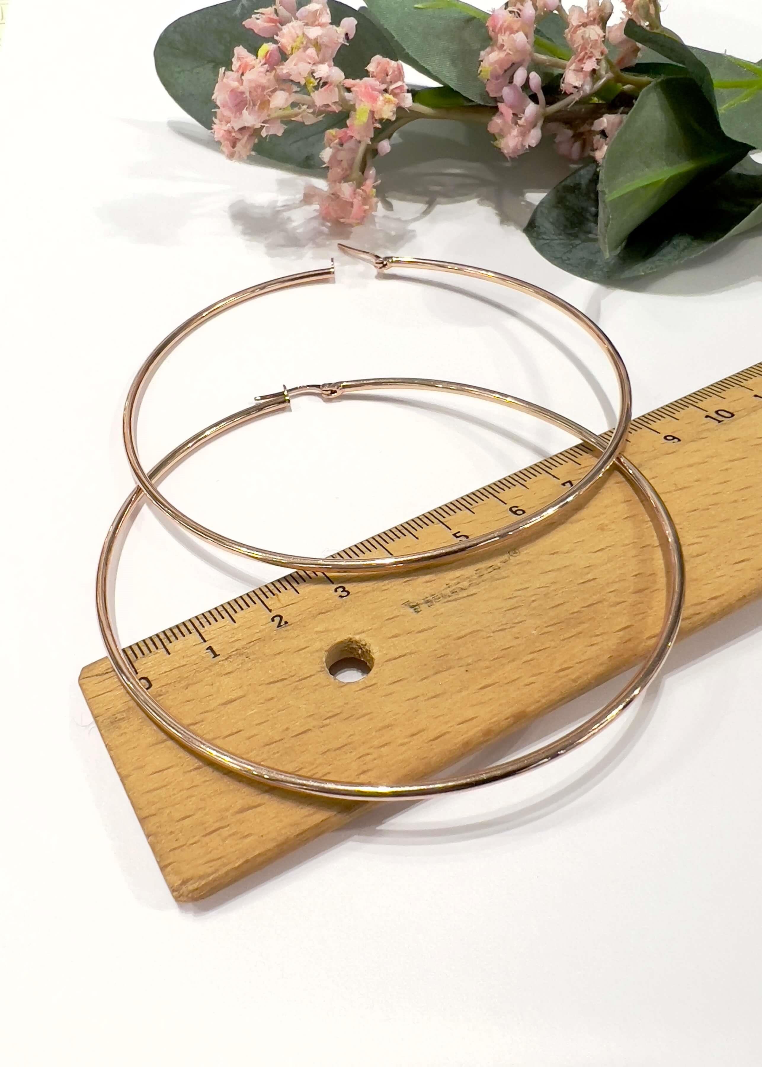 Halka Küpe Çap:8 cm