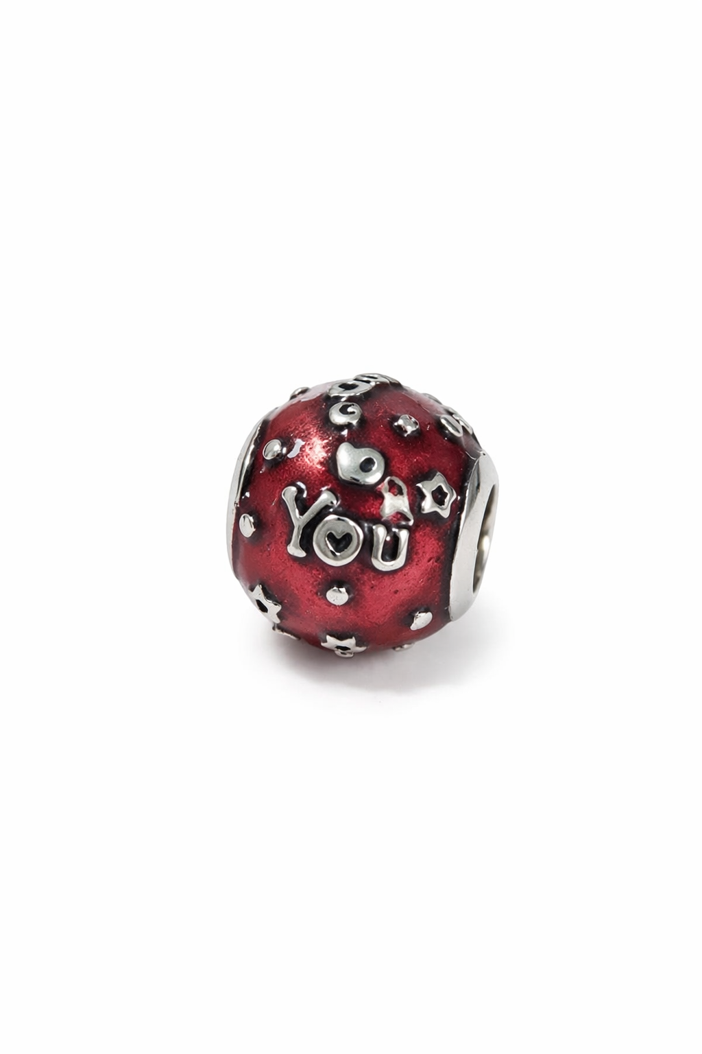Bordo Renk Happy Birthday Charm