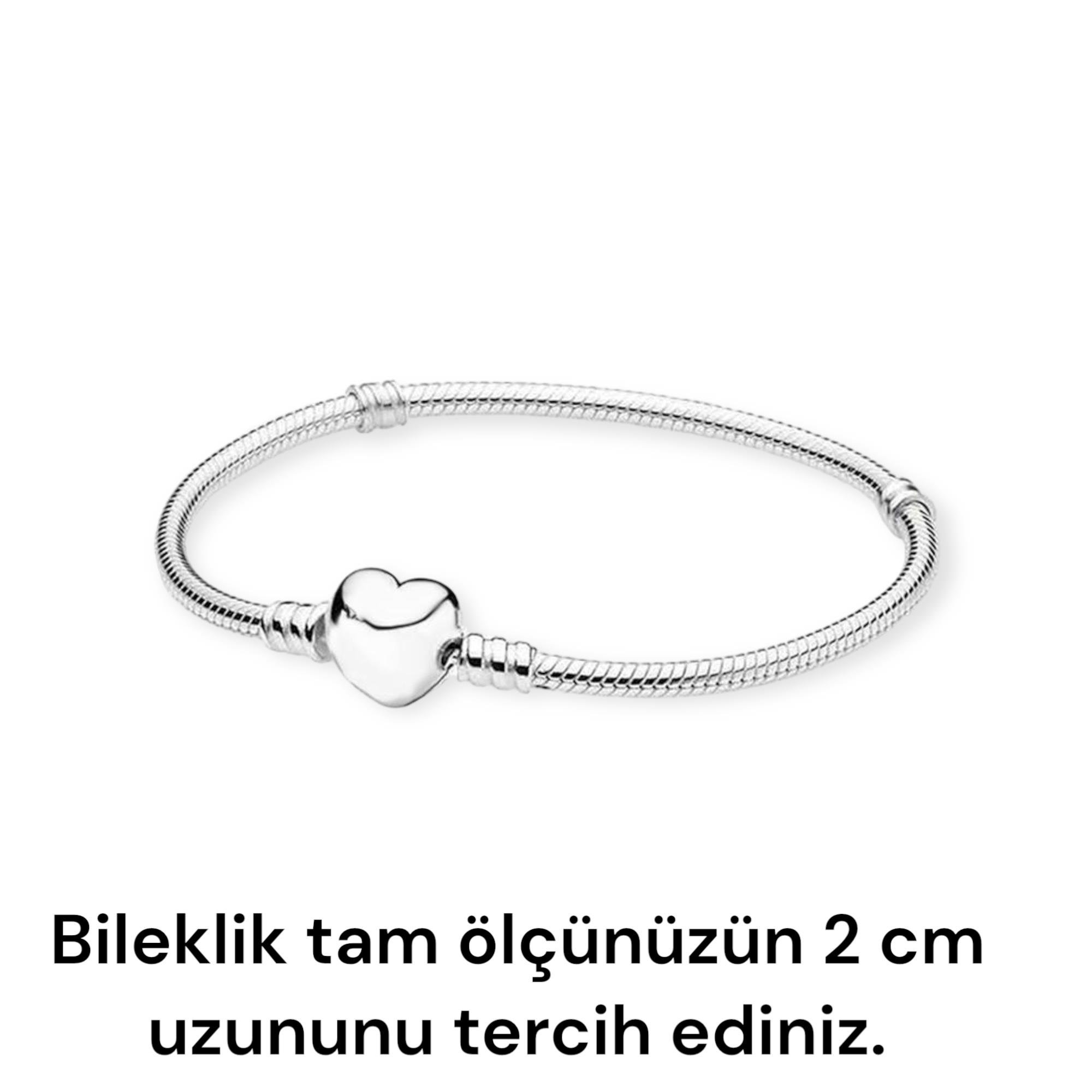 Kalp Kİlitli Bileklik
