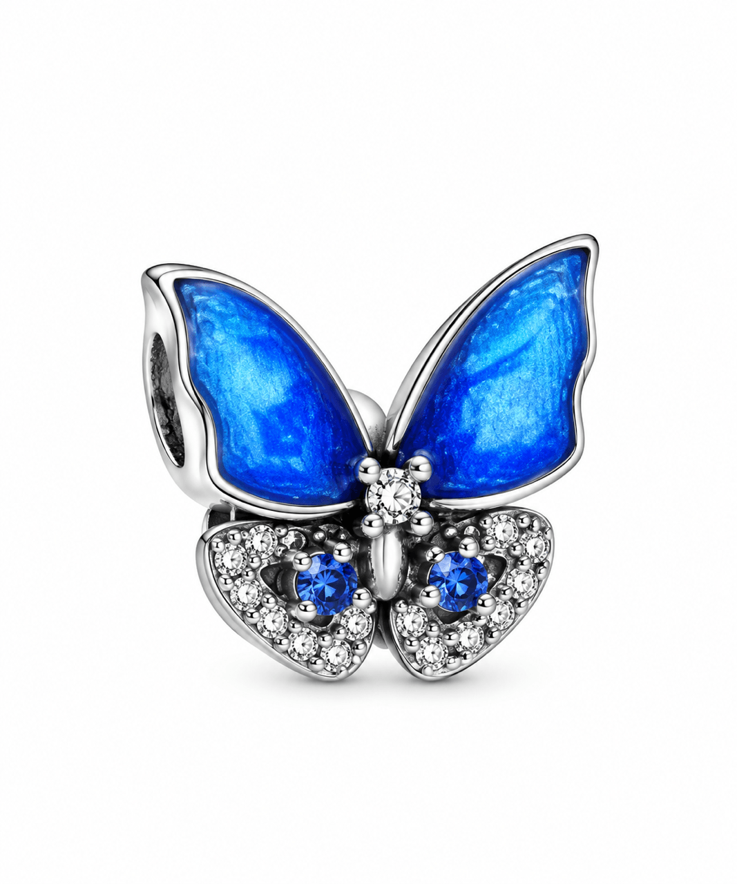 Mavi Kelebek Charm