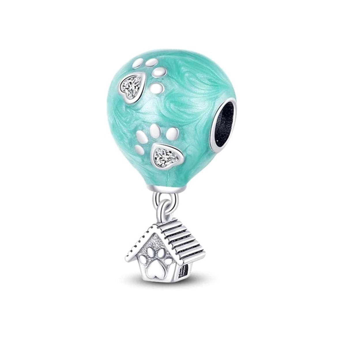 Patili Balon Ev Charm 