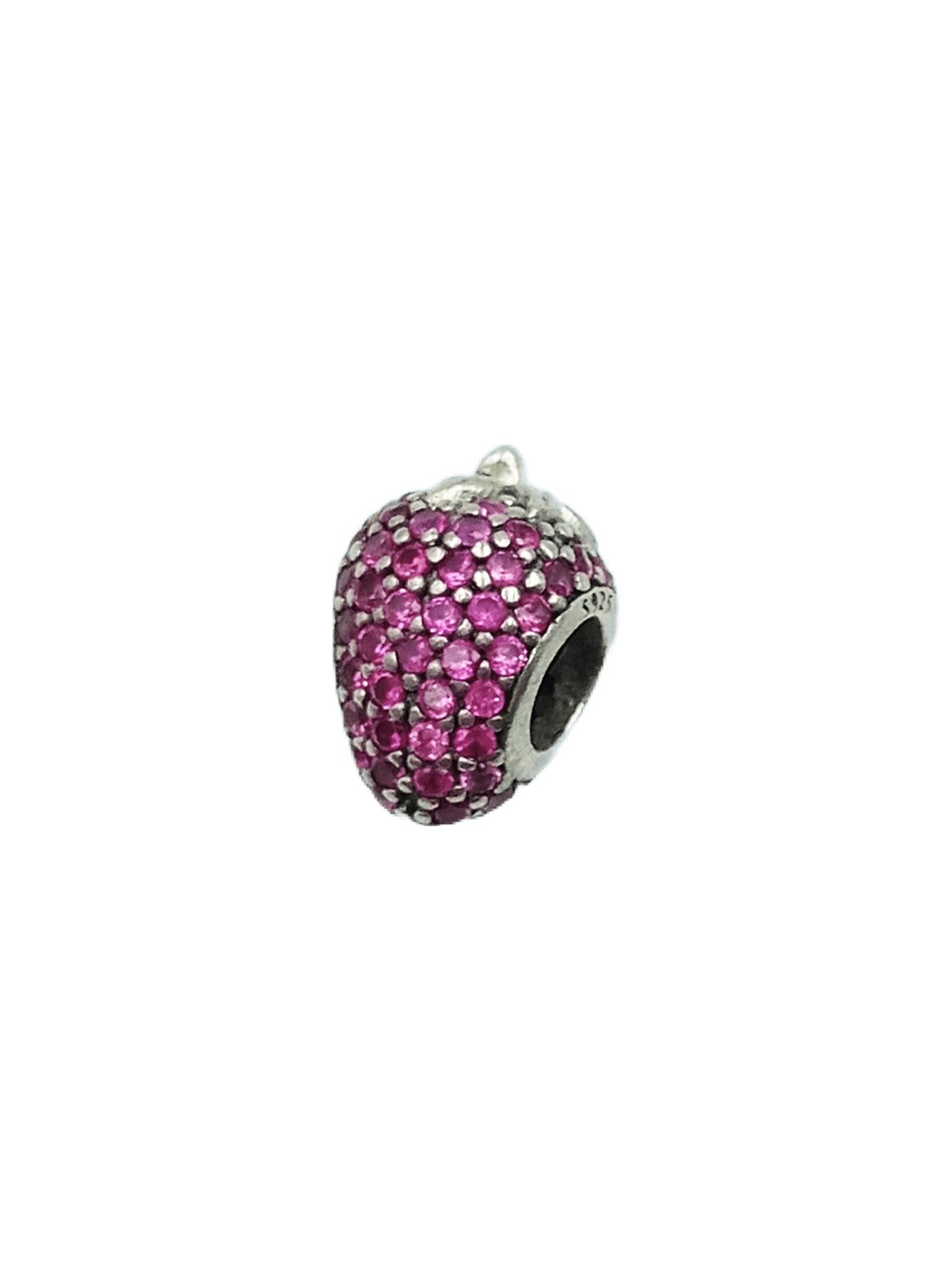 Pembe Taşlı Çilek Charm