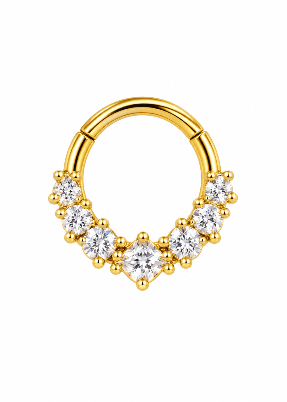 Premium Cerrahi Çelik Halka Piercing