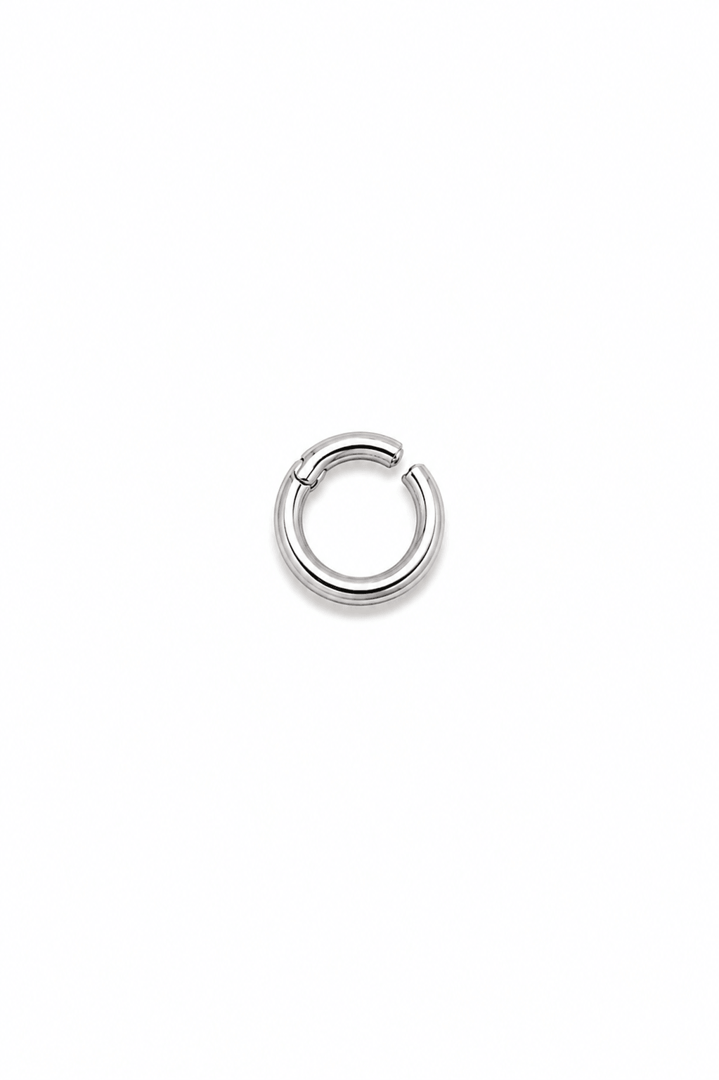 Premium Titanyum Düz Halka Piercing