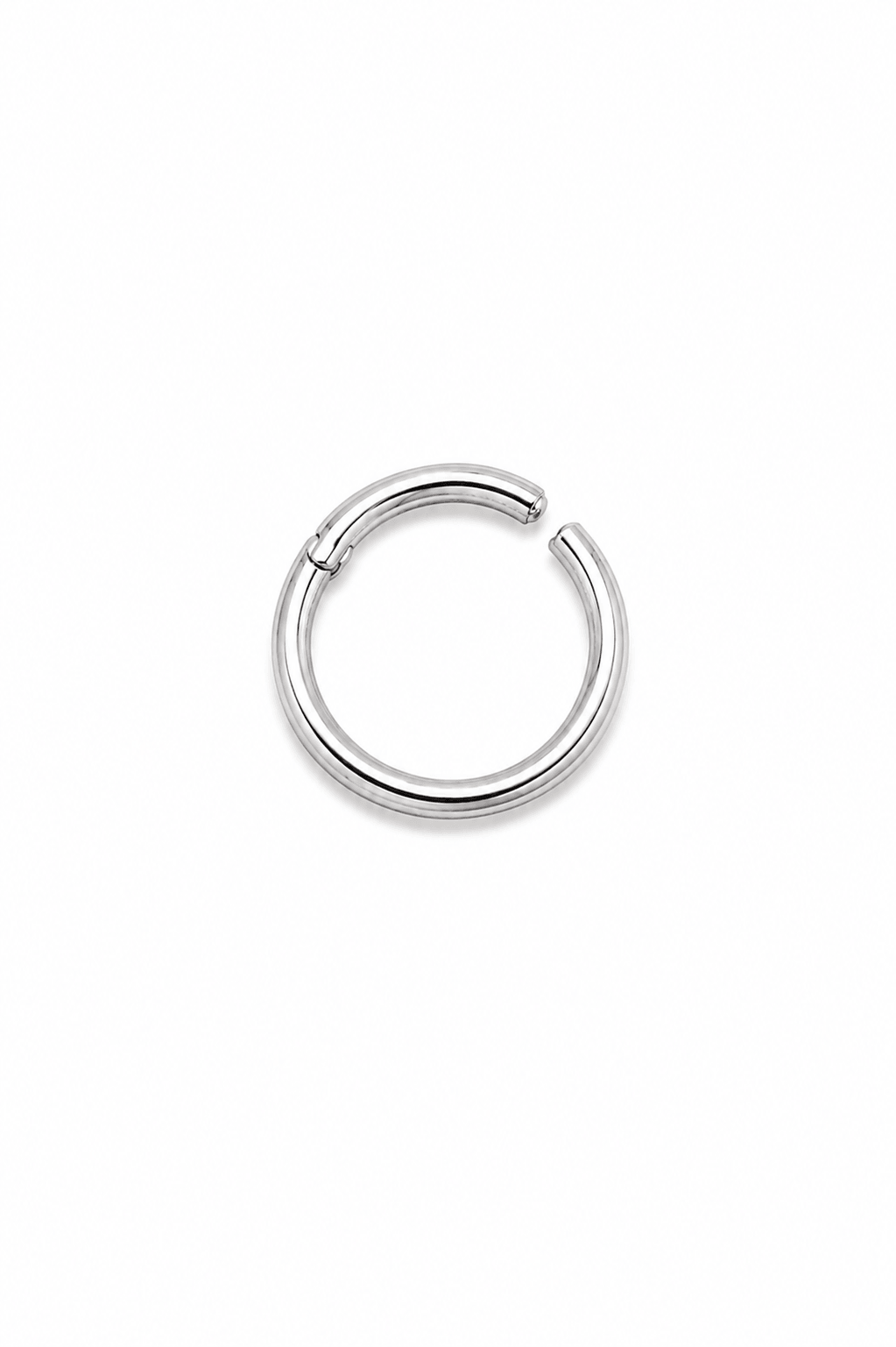 Premium Titanyum Düz Halka Piercing