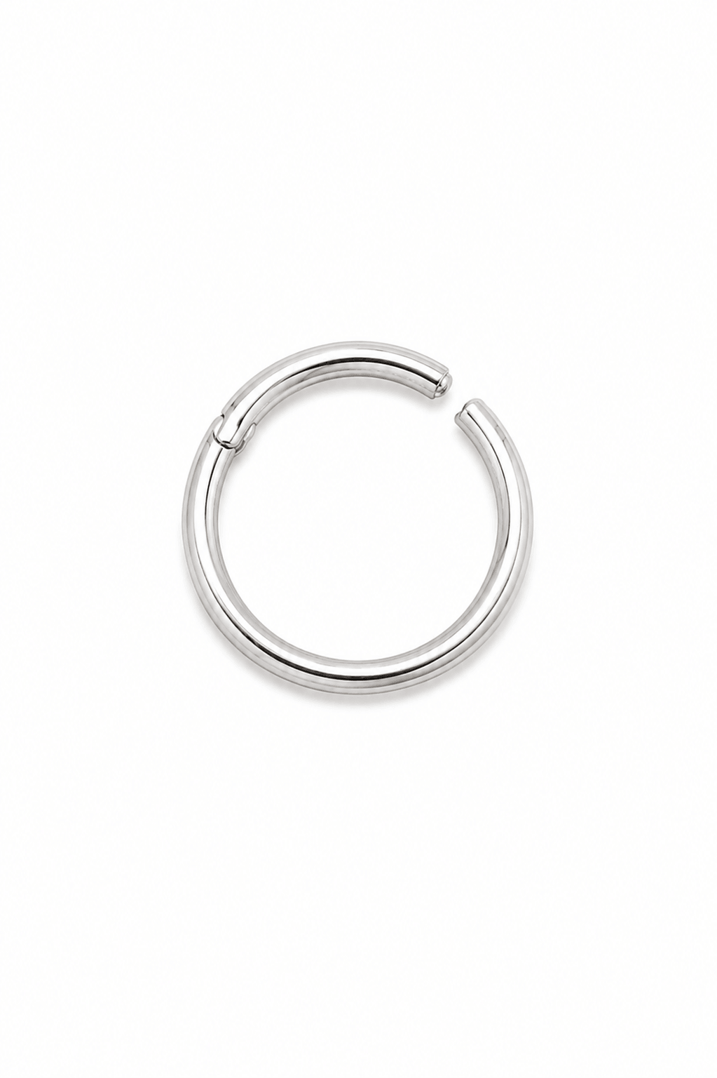 Premium Titanyum Düz Halka Piercing