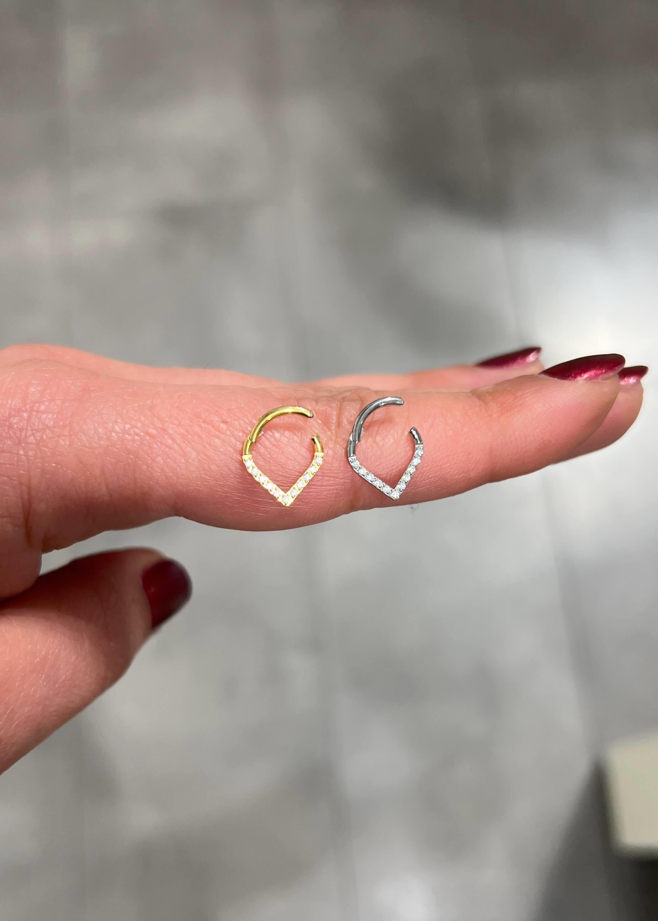 Premium Titanyum Halka Piercing