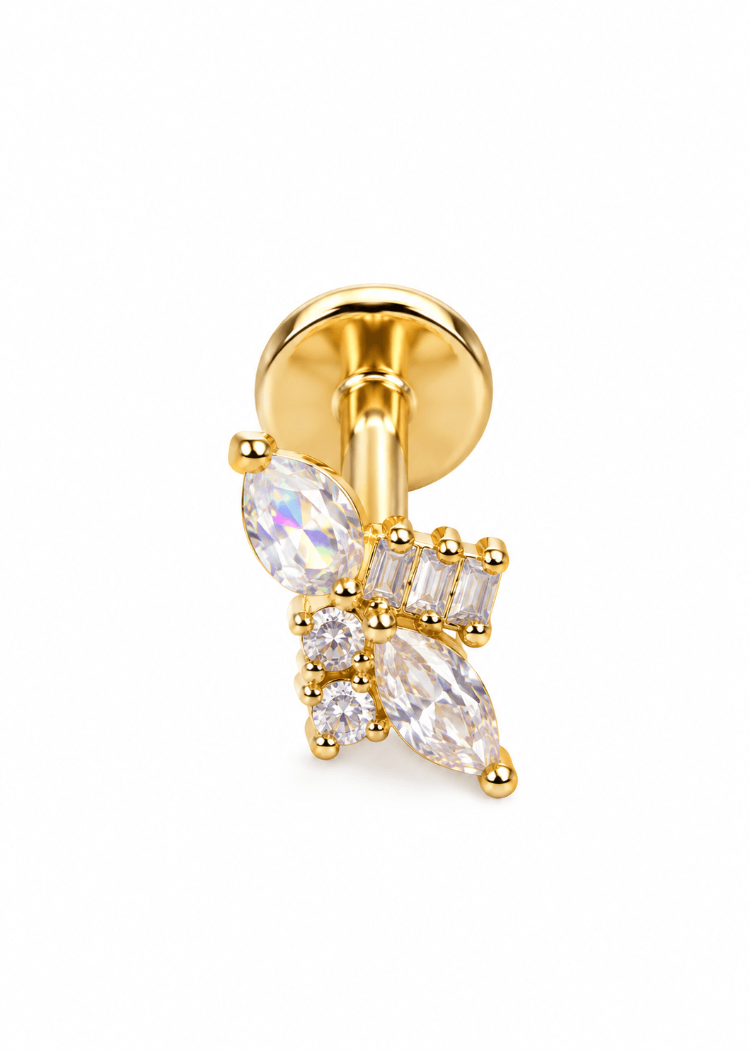 Premium Titanyum Taç Piercing