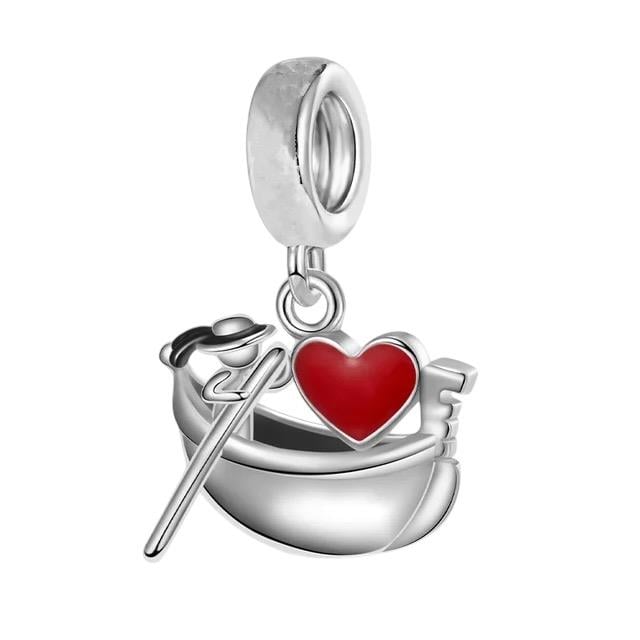 Sallantılı Aşk Sandalı Charm