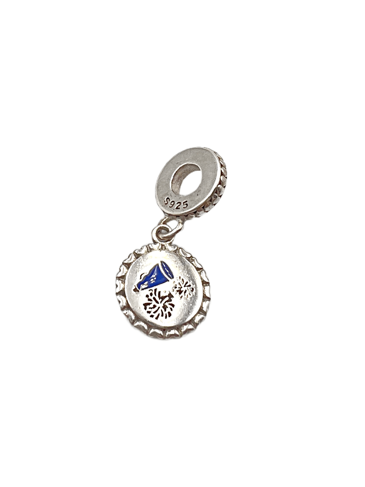 Mavi Yuvarlak Charm