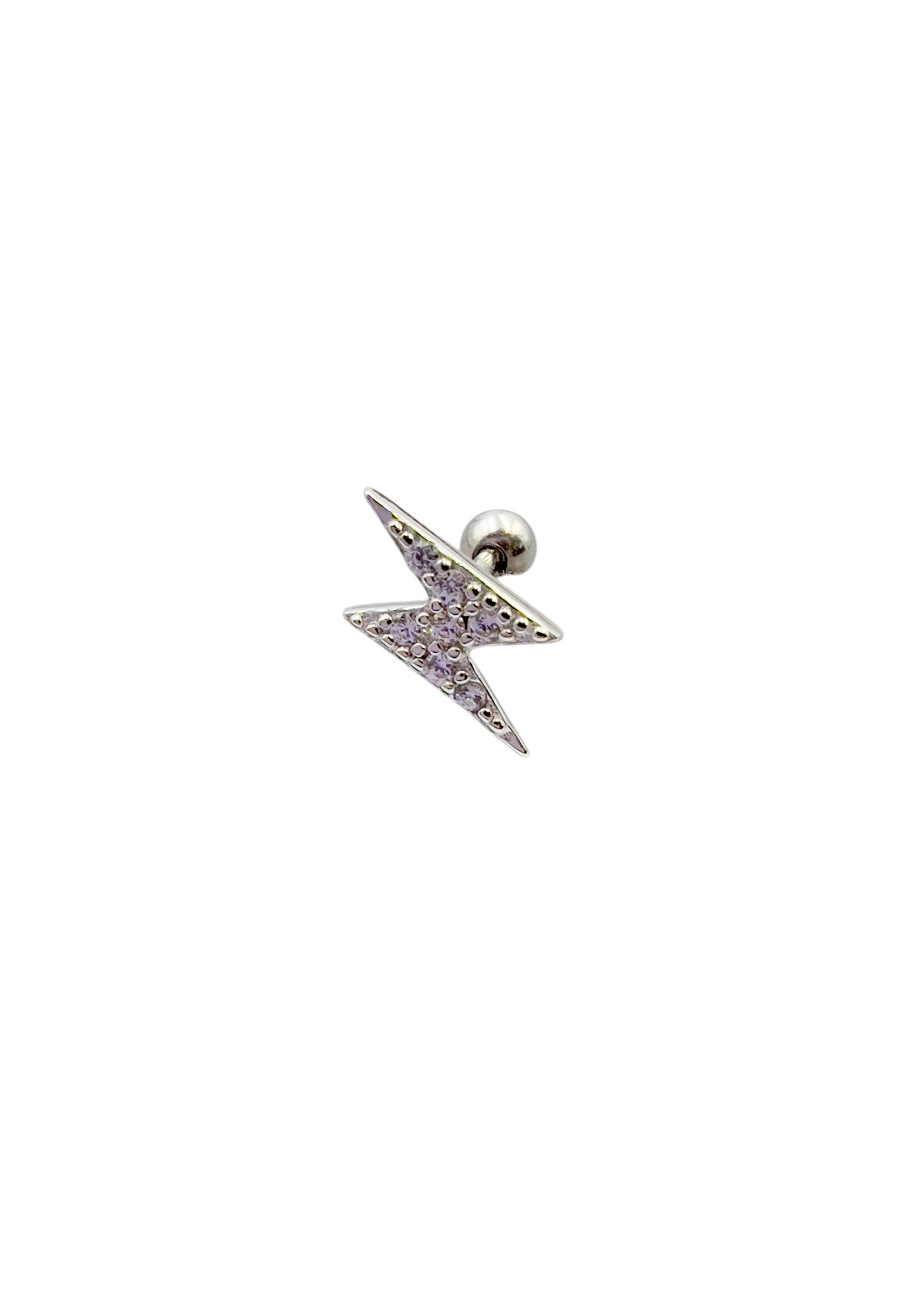 Şimşek Gümüş Piercing