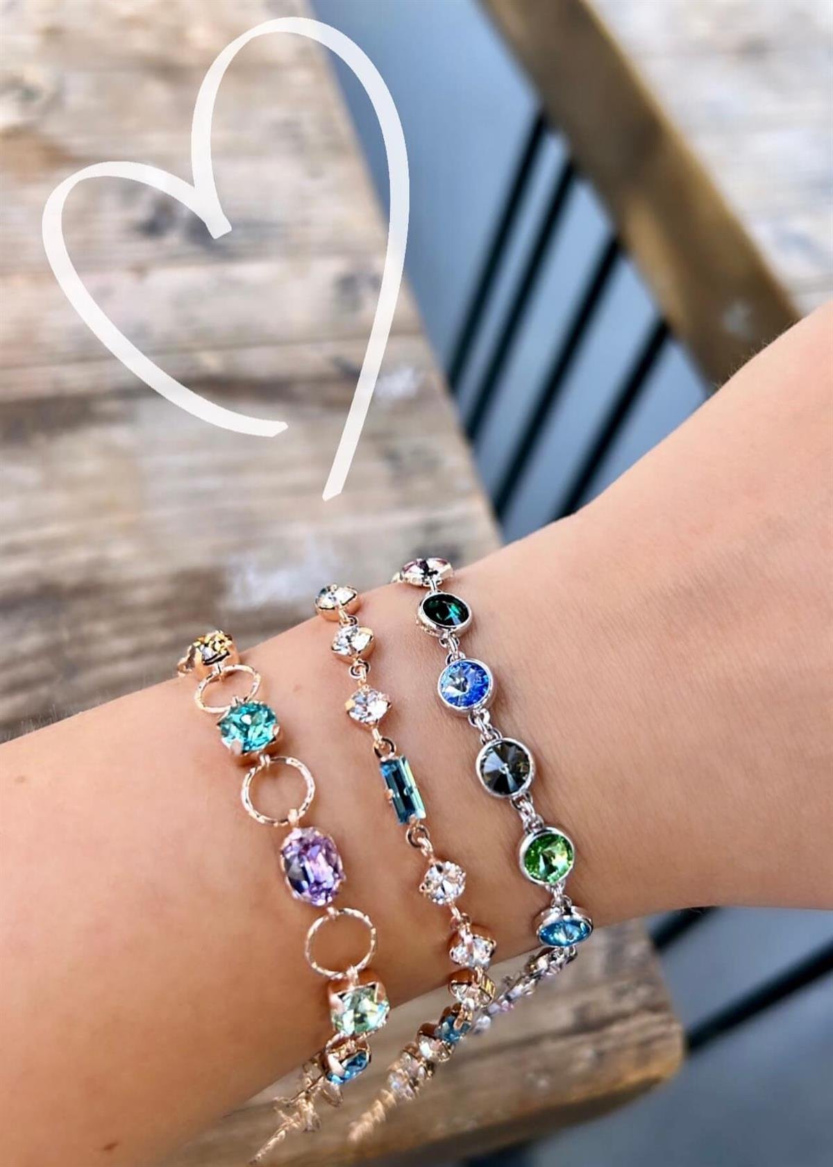 Swarovski Taşlı Bileklik