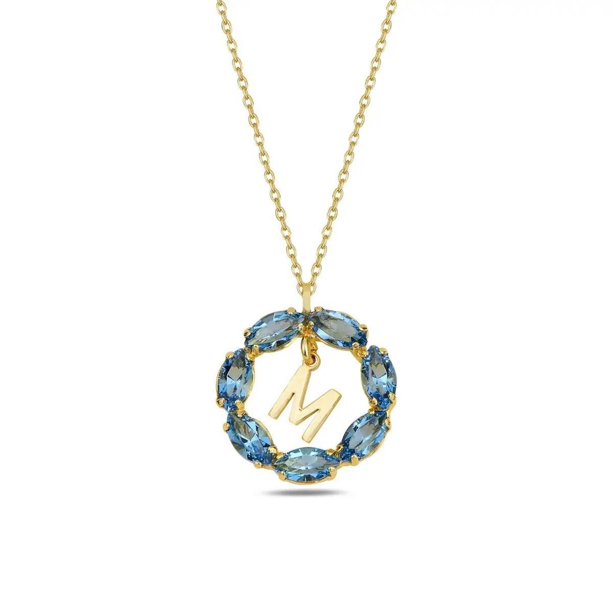 Swarovski Neptune Harf Kolye