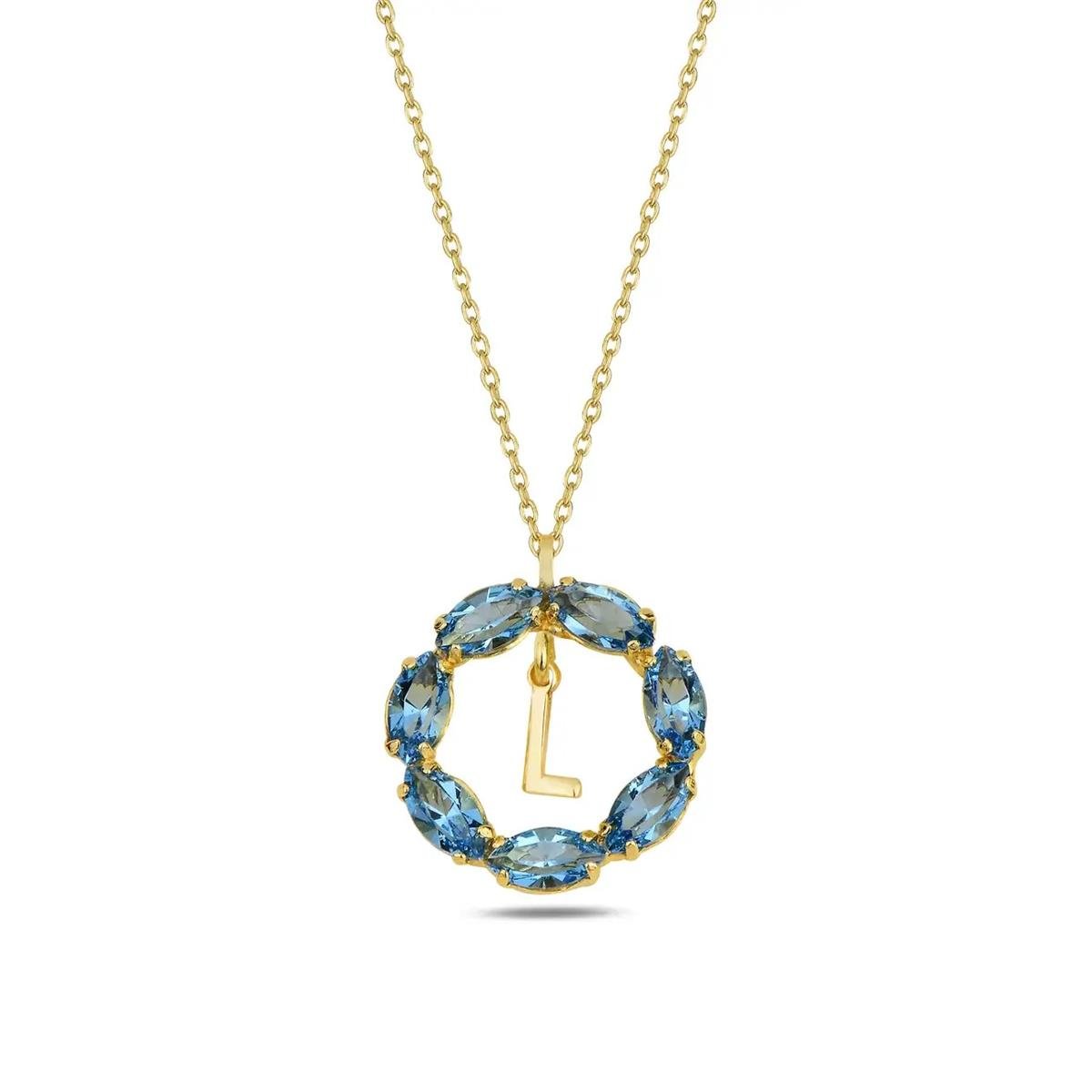 Swarovski Neptune Harf Kolye