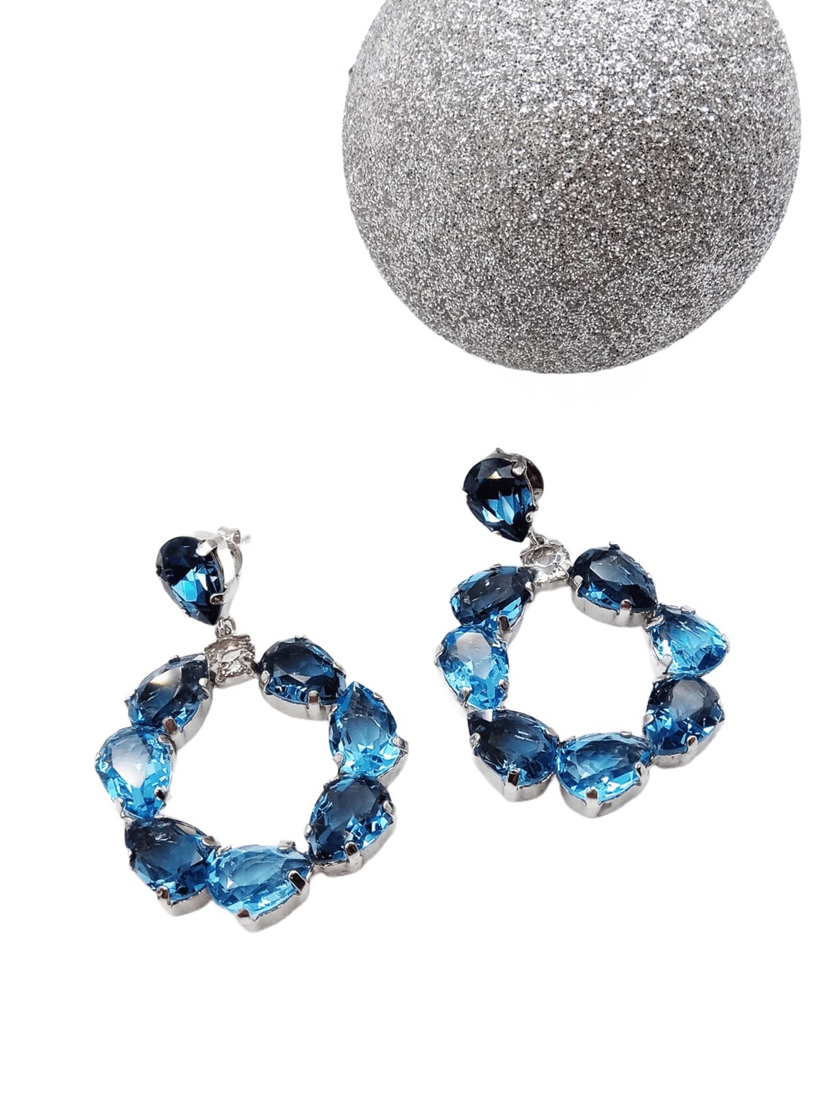Swarovski Taşlı Küpe
