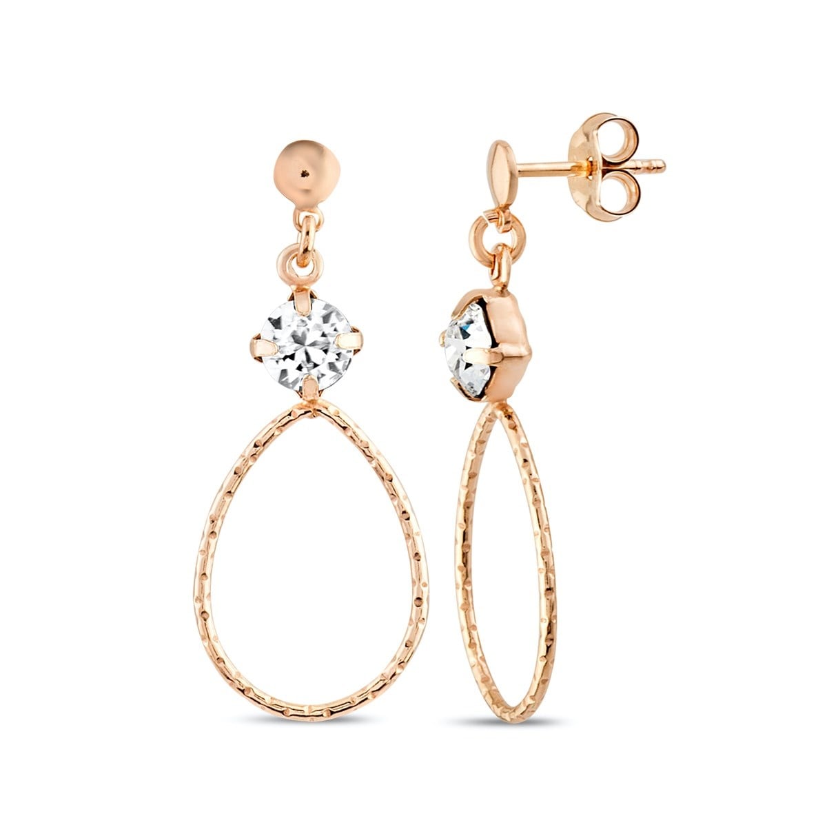 Swarovski Taşlı Küpe