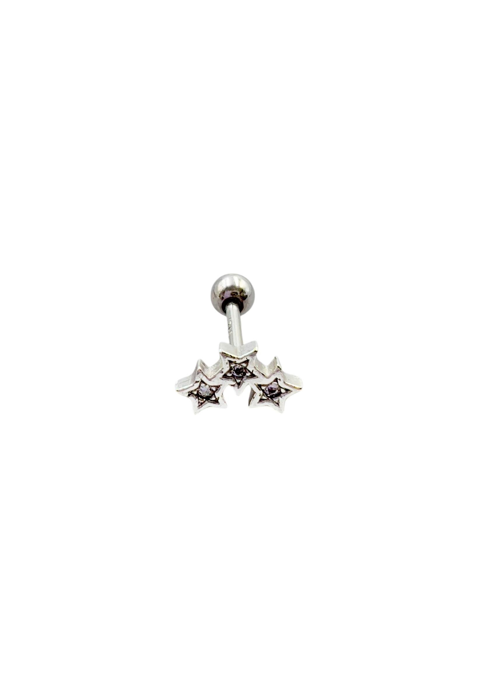 Yldız Gümüş Piercing