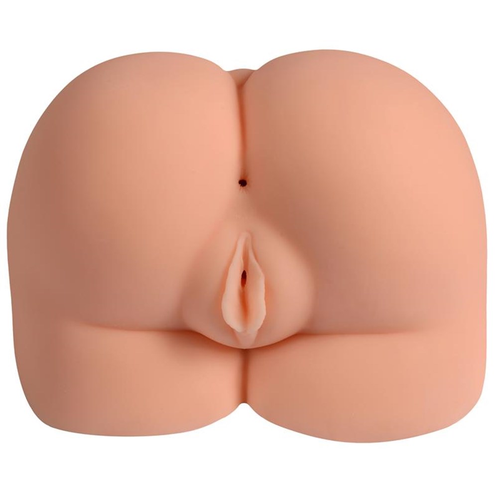 2 İşlevli Titreşimli Suni Vajinal ve Anal Masturbatör- Moira